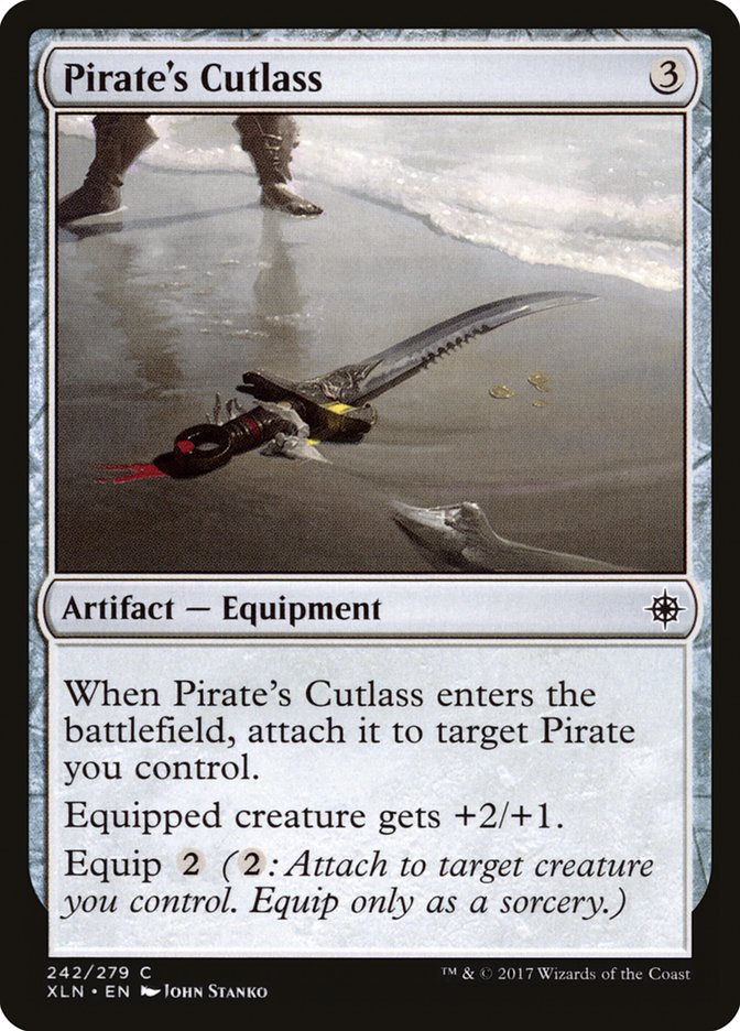 Pirate's Cutlass [Ixalan] | The CG Realm