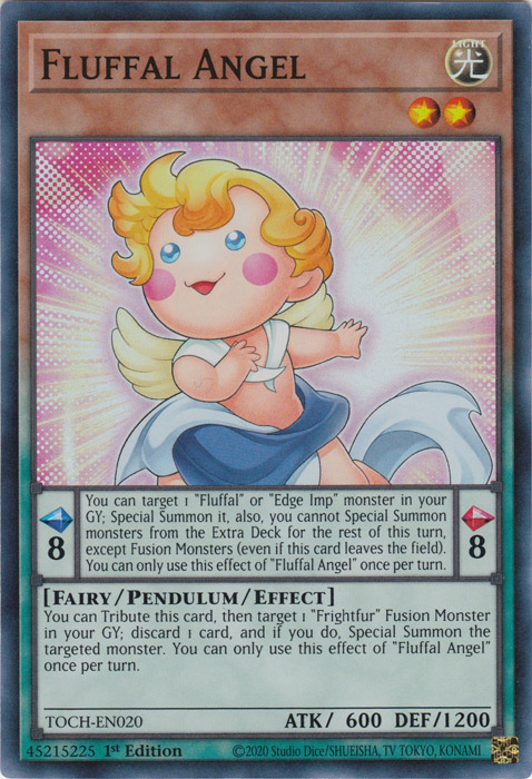 Fluffal Angel [TOCH-EN020] Super Rare | The CG Realm