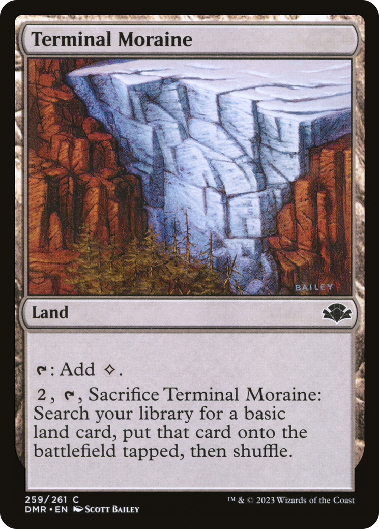 Terminal Moraine [Dominaria Remastered] | The CG Realm