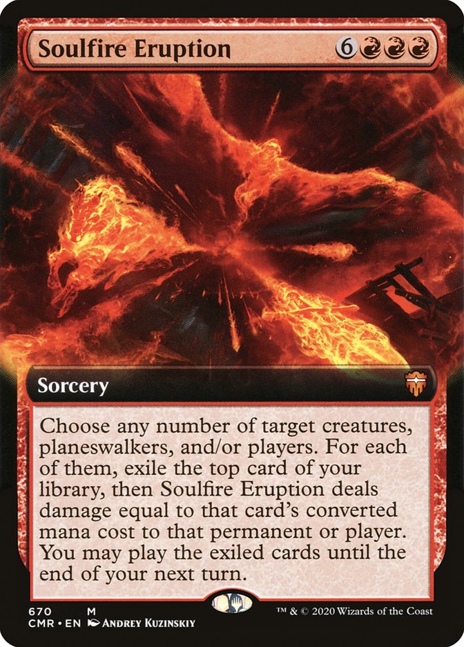 Soulfire Eruption (Extended Art) [Commander Legends] | The CG Realm