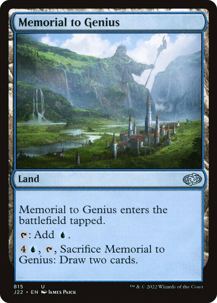 Memorial to Genius [Jumpstart 2022] | The CG Realm