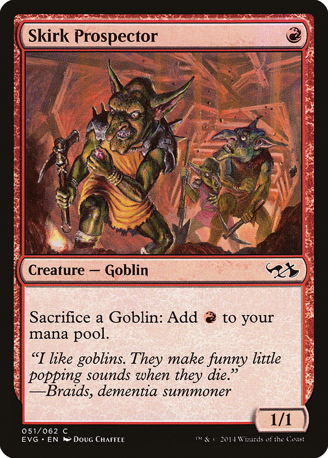 Skirk Prospector (Elves vs. Goblins) [Duel Decks Anthology] | The CG Realm