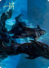 Cosima, God of the Voyage Art Card (Gold-Stamped Signature) [Kaldheim Art Series] | The CG Realm