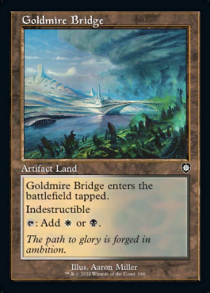 Goldmire Bridge (Retro) [The Brothers' War Commander] | The CG Realm