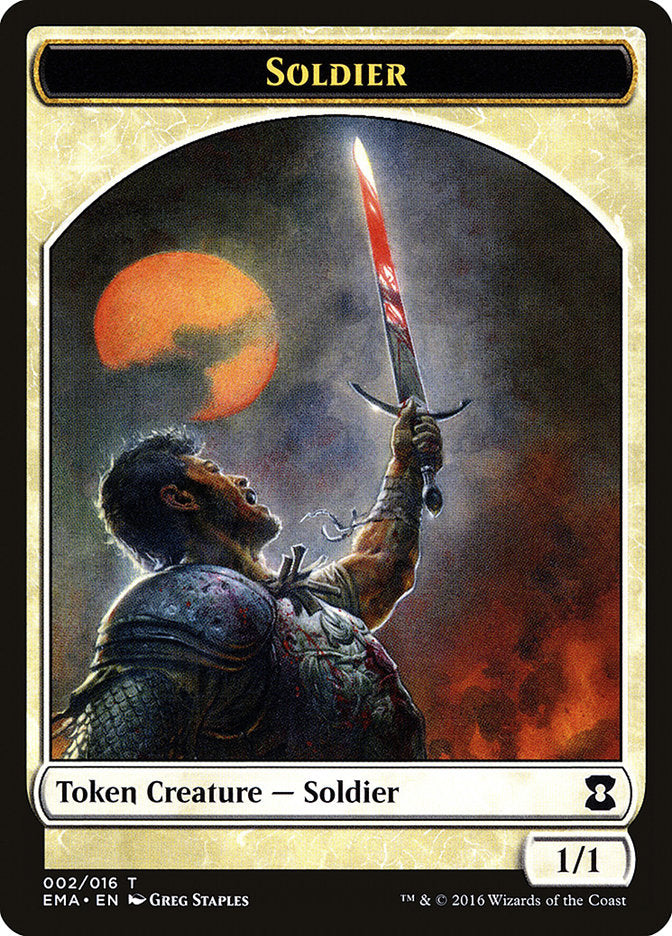 Soldier Token [Eternal Masters Tokens] | The CG Realm