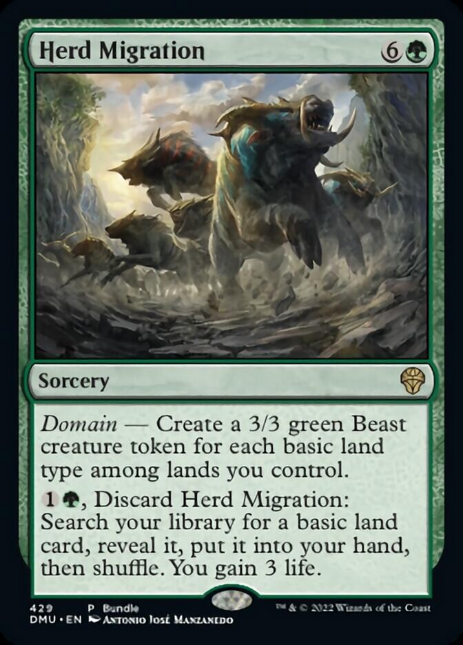 Herd Migration (Bundle) [Dominaria United] | The CG Realm