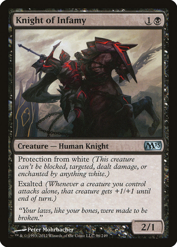 Knight of Infamy [Magic 2013] | The CG Realm