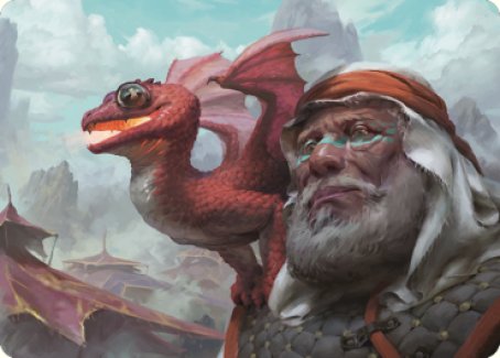 Dragon Whelp Art Card [Dominaria United Art Series] | The CG Realm