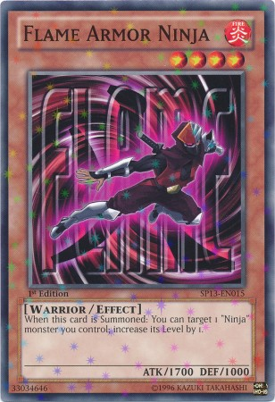 Flame Armor Ninja [SP13-EN015] Starfoil Rare | The CG Realm