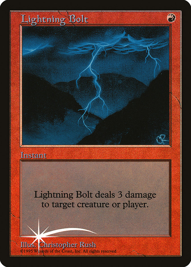 Lightning Bolt [Judge Gift Cards 1998] | The CG Realm