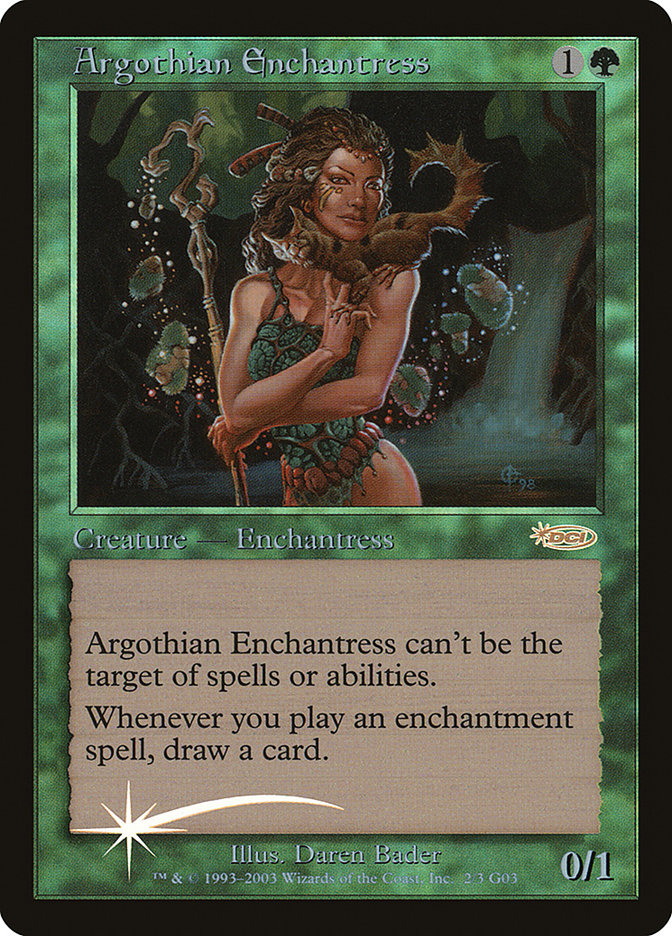 Argothian Enchantress [Judge Gift Cards 2003] | The CG Realm