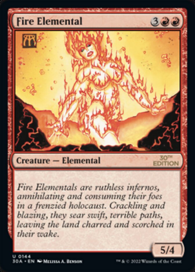 Fire Elemental [30th Anniversary Edition] | The CG Realm