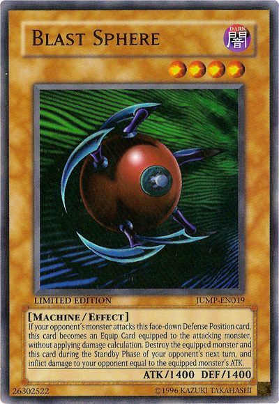 Blast Sphere [JUMP-EN019] Ultra Rare | The CG Realm