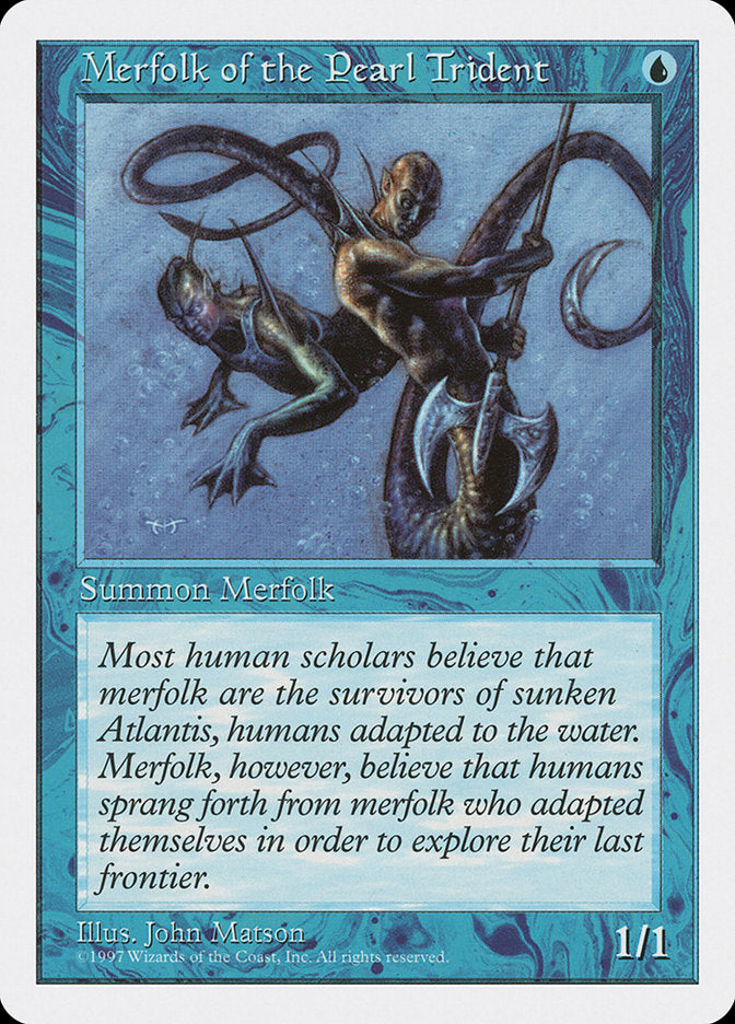 Merfolk of the Pearl Trident [Fifth Edition] | The CG Realm