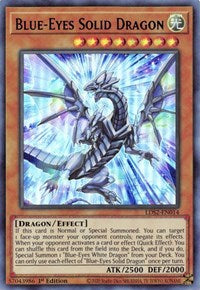 Blue-Eyes Solid Dragon (Blue) [LDS2-EN014] Ultra Rare | The CG Realm