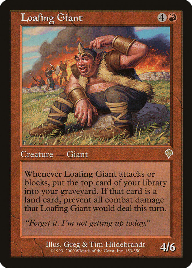 Loafing Giant [Invasion] | The CG Realm