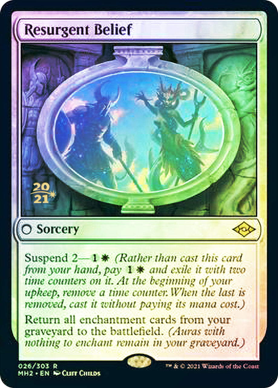 Resurgent Belief [Modern Horizons 2 Prerelease Promos] | The CG Realm