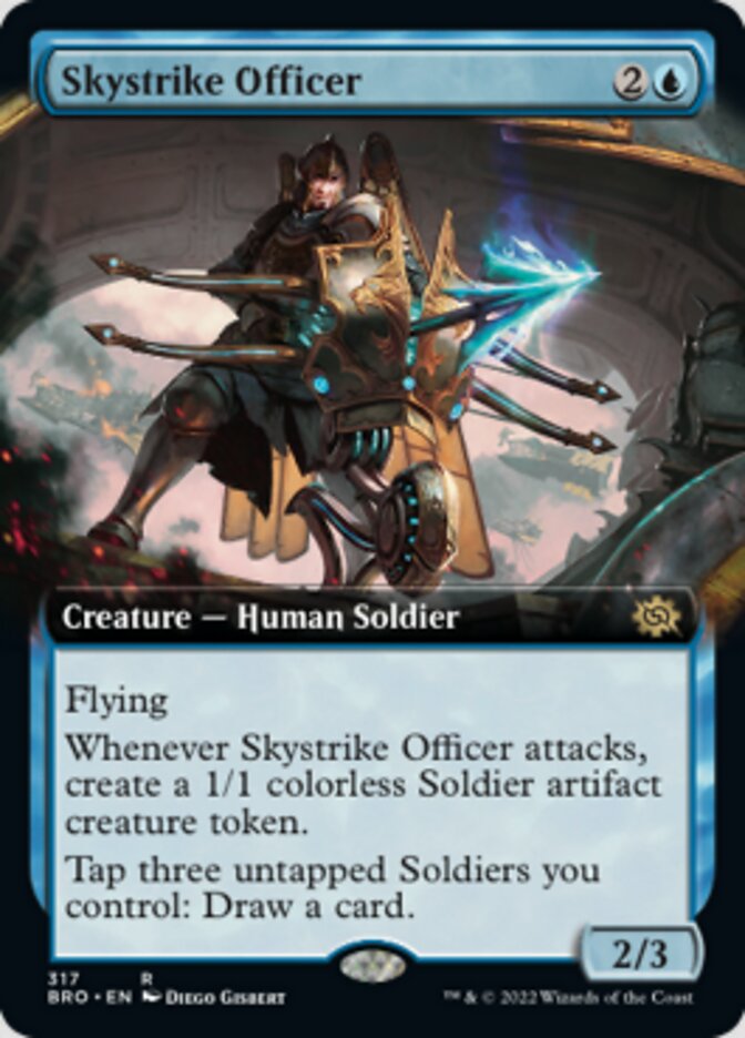 Skystrike Officer (Extended Art) [The Brothers' War] | The CG Realm