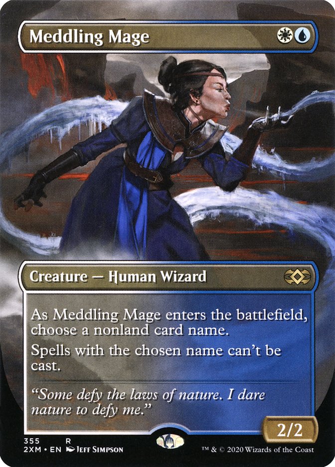 Meddling Mage (Toppers) [Double Masters] | The CG Realm