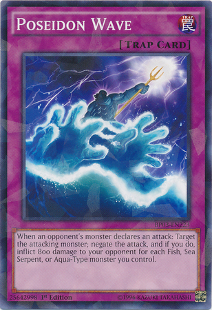 Poseidon Wave [BP03-EN223] Shatterfoil Rare | The CG Realm