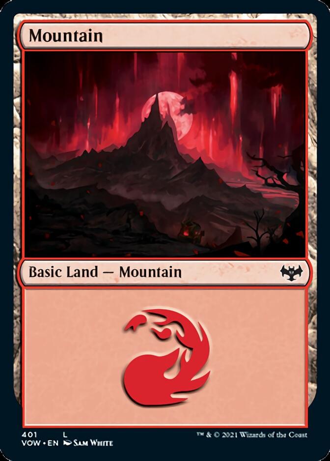 Mountain (401) [Innistrad: Crimson Vow] | The CG Realm