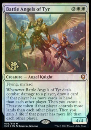 Battle Angels of Tyr [Commander Legends: Battle for Baldur's Gate Prerelease Promos] | The CG Realm