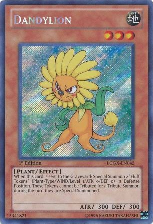 Dandylion [LCGX-EN042] Secret Rare | The CG Realm