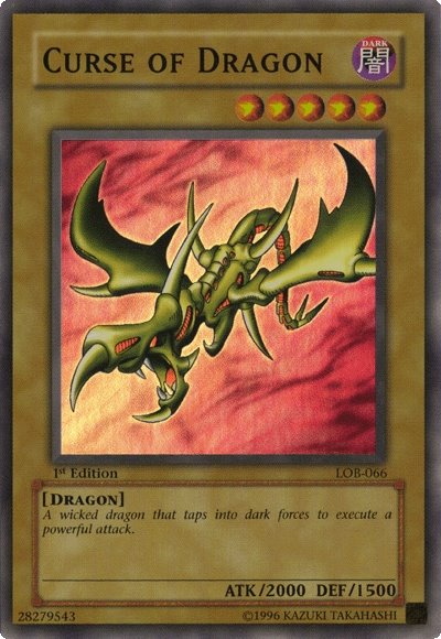 Curse of Dragon [LOB-066] Super Rare | The CG Realm