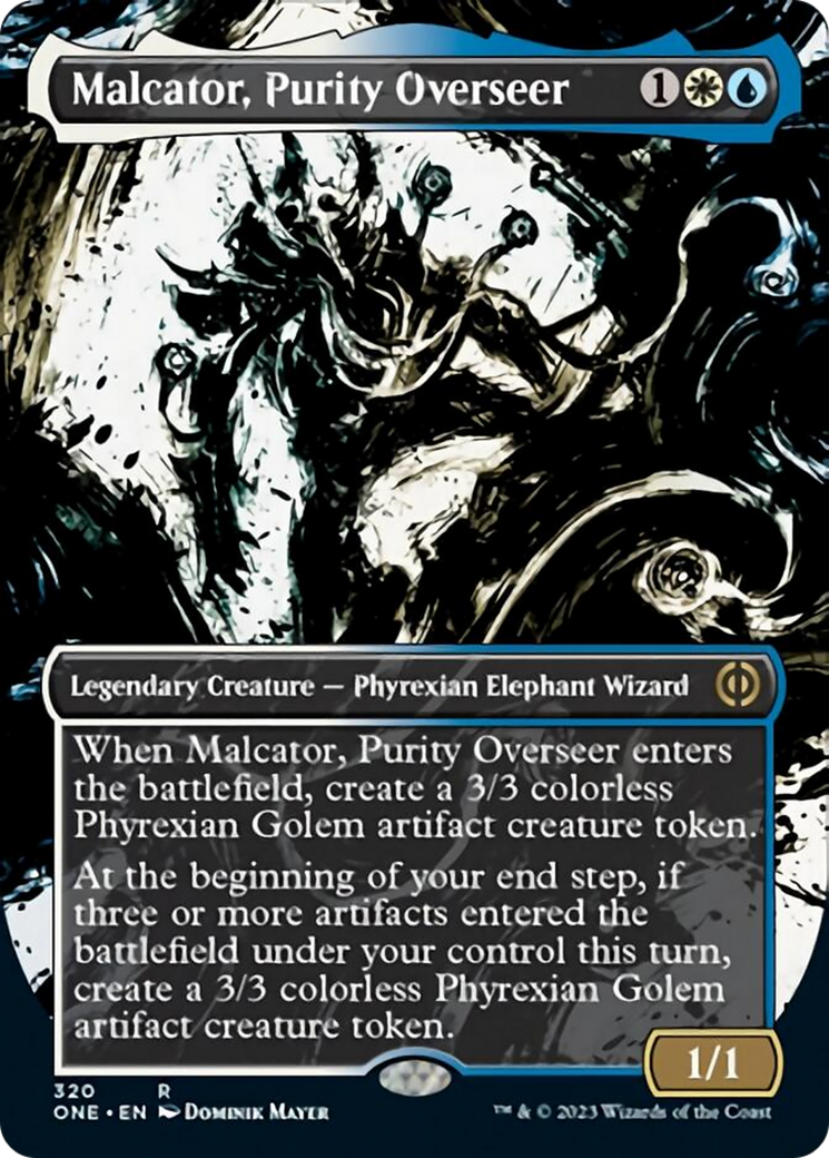 Malcator, Purity Overseer (Borderless Ichor) [Phyrexia: All Will Be One] | The CG Realm