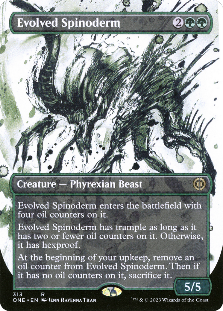 Evolved Spinoderm (Borderless Ichor) [Phyrexia: All Will Be One] | The CG Realm