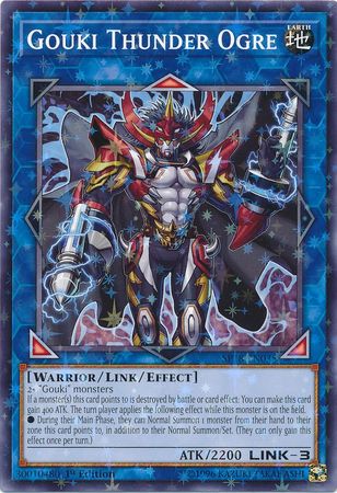 Gouki Thunder Ogre [SP18-EN035] Starfoil Rare | The CG Realm