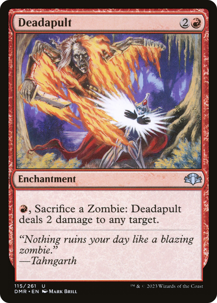 Deadapult [Dominaria Remastered] | The CG Realm