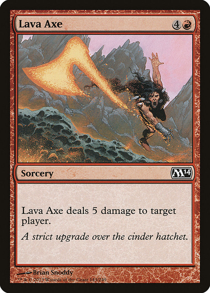 Lava Axe [Magic 2014] | The CG Realm