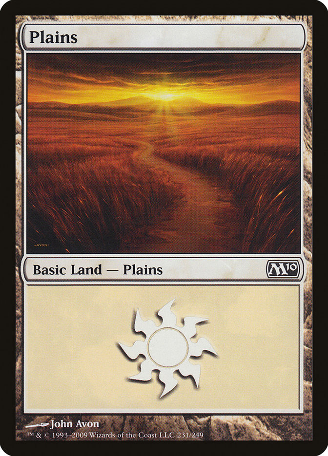 Plains (231) [Magic 2010] | The CG Realm