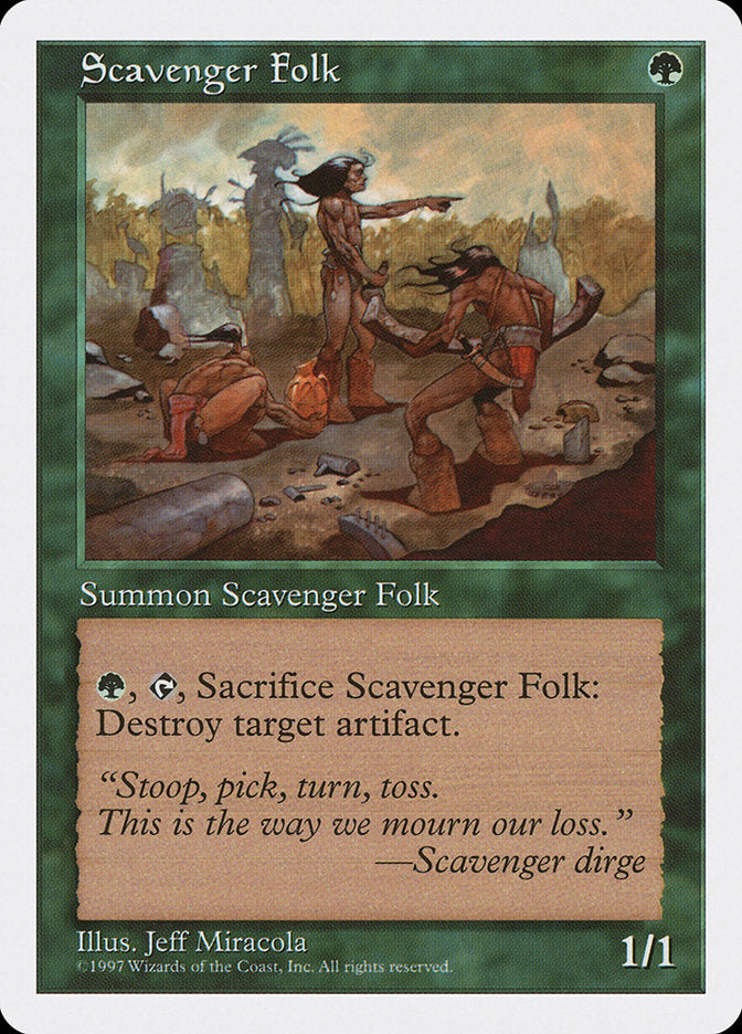 Scavenger Folk [Fifth Edition] | The CG Realm