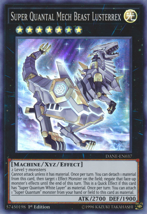 Super Quantal Mech Beast Lusterrex [DANE-EN037] Super Rare | The CG Realm