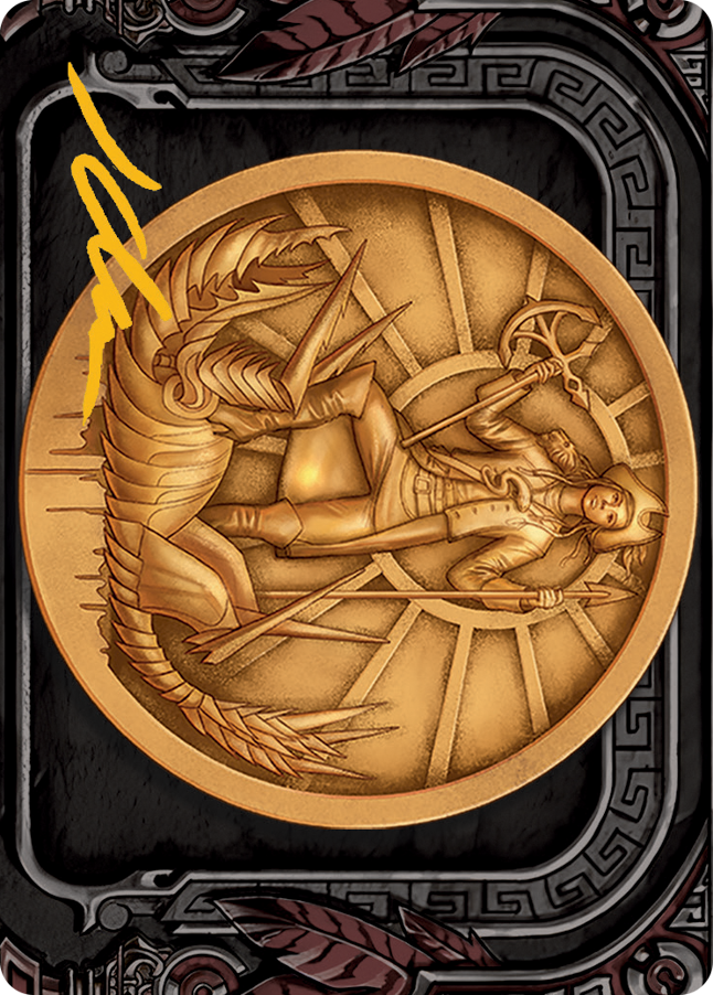 Captain Lannery Storm Art Card (Gold-Stamped Signature) [March of the Machine Art Series] | The CG Realm