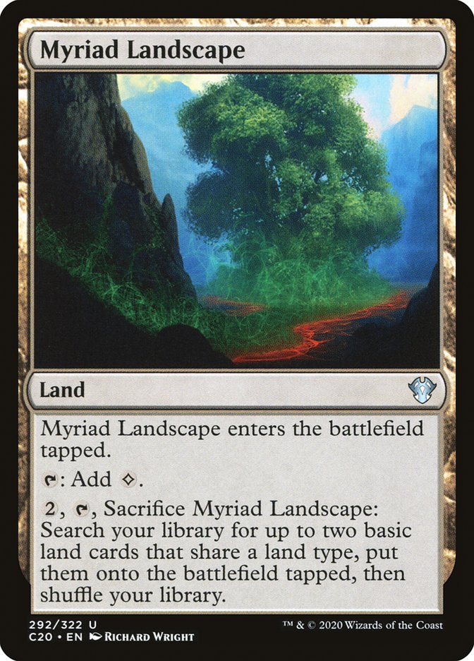 Myriad Landscape [Commander 2020] | The CG Realm