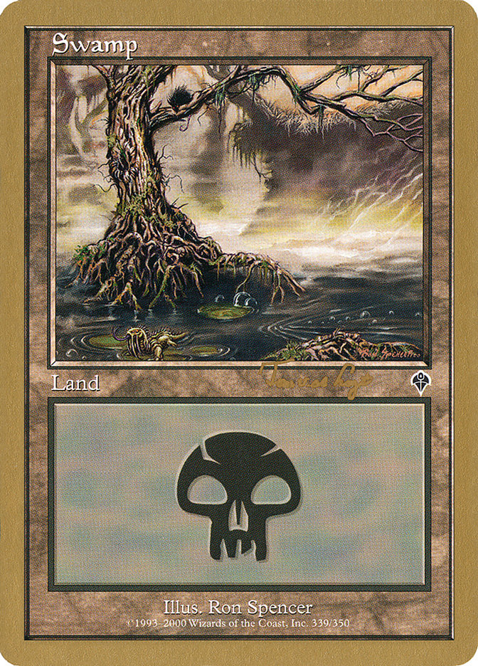 Swamp (tvdl339) (Tom van de Logt) [World Championship Decks 2001] | The CG Realm