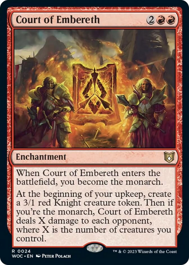 Court of Embereth [Wilds of Eldraine Commander] | The CG Realm