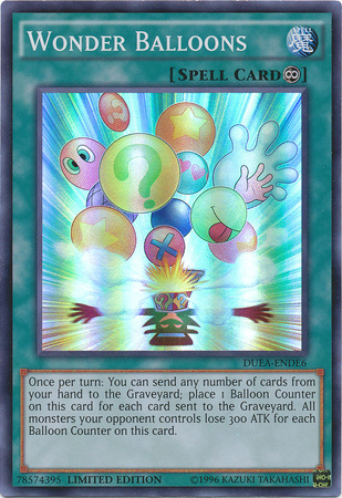 Wonder Balloons [DUEA-ENDE6] Super Rare | The CG Realm