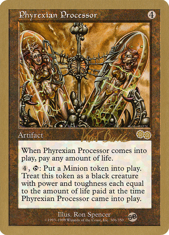 Phyrexian Processor (Kai Budde) (SB) [World Championship Decks 1999] | The CG Realm