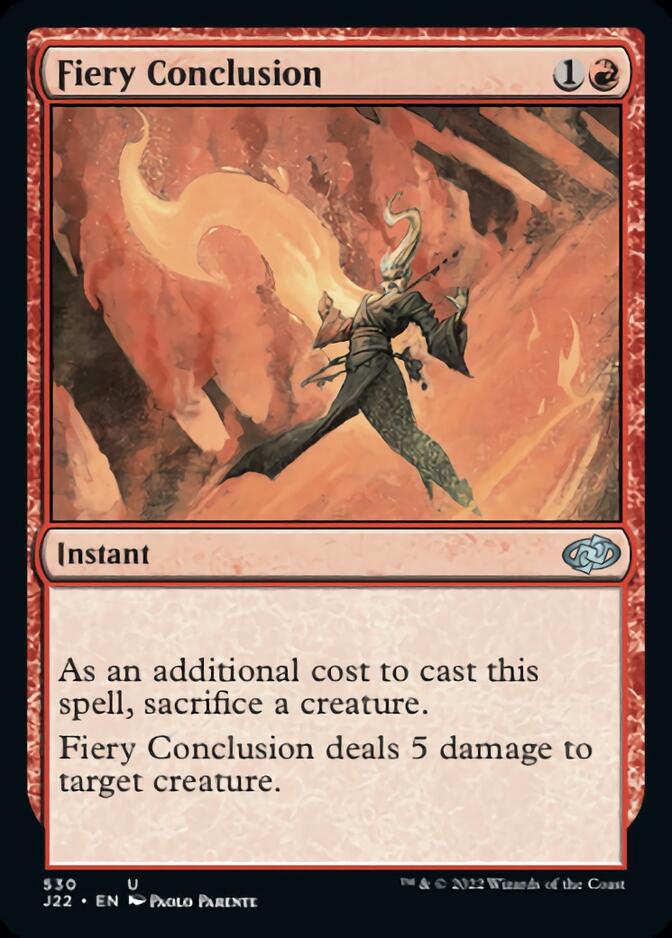 Fiery Conclusion [Jumpstart 2022] | The CG Realm