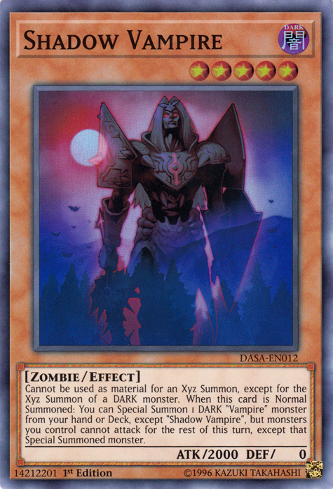 Shadow Vampire [DASA-EN012] Super Rare | The CG Realm