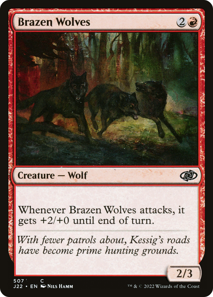 Brazen Wolves [Jumpstart 2022] | The CG Realm