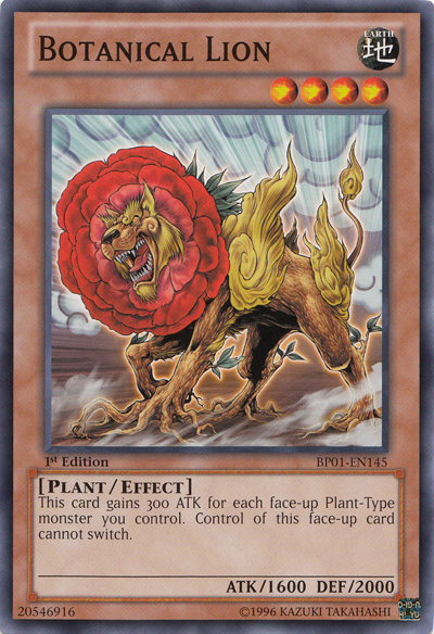 Botanical Lion [BP01-EN145] Common | The CG Realm