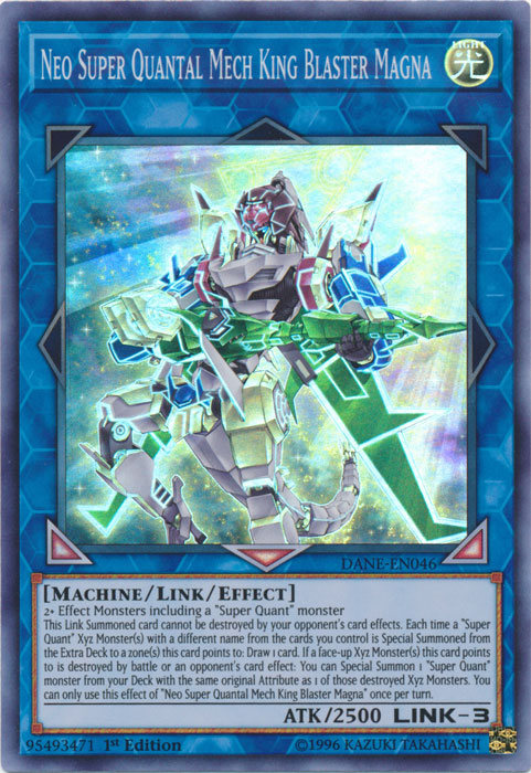 Neo Super Quantal Mech King Blaster Magna [DANE-EN046] Super Rare | The CG Realm