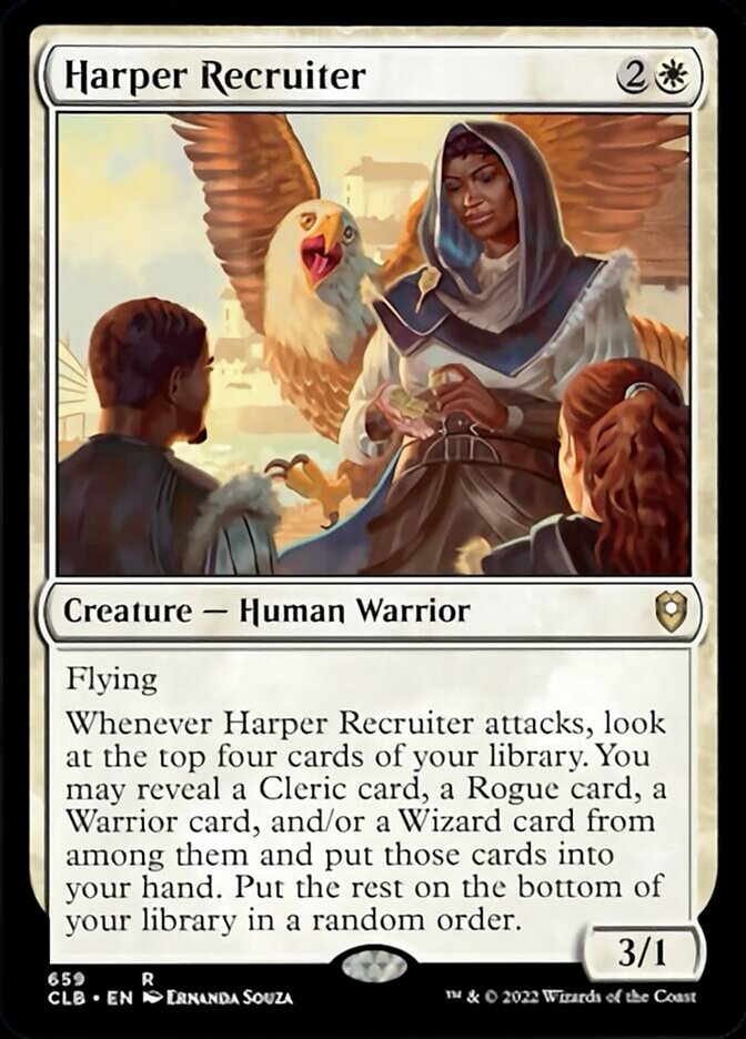 Harper Recruiter [Commander Legends: Battle for Baldur's Gate] | The CG Realm