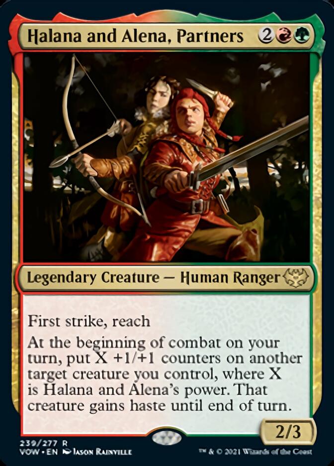 Halana and Alena, Partners [Innistrad: Crimson Vow] | The CG Realm