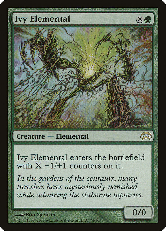 Ivy Elemental [Planechase] | The CG Realm